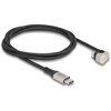 Kabel USB 2.0 USB-C męsko-męski kątowe 180° 1m PD 3.0 60W Delock 88159