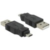 Adapter USB 2.0 typ micro-B męski do USB 2.0 typ A męski Delock 65036
