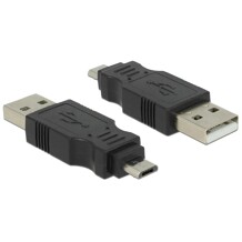 Adapter USB 2.0 typ micro-B męski do USB 2.0 typ A męski Delock 65036