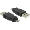 Adapter USB 2.0 typ micro-B męski do USB 2.0 typ A męski Delock 65036