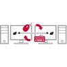 Kabel USB-C 5Gbps Data Link + KM Switch 2m Delock 83014