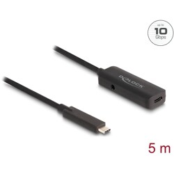 Aktywny przedłużacz USB 10Gbps do USB-C 5m Delock 80028