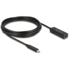 Aktywny przedłużacz USB 10Gbps do USB-C 5m Delock 80028