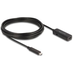 Aktywny przedłużacz USB 10Gbps do USB-C 5m Delock 80028