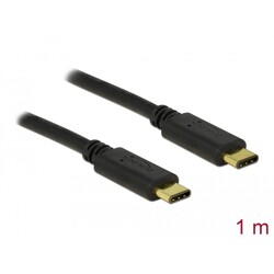 Kabel USB 2.0 typ C - typ C 1m 3A Delock 83673
