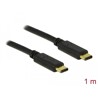 Kabel USB 2.0 typ C - typ C 1m 3A Delock 83673