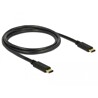 Kabel USB 2.0 typ C - typ C 1m 3A Delock 83673