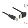Przewód USB 2.0 typ A na USB 2.0 typ micro-B 5m czarny Delock 83385