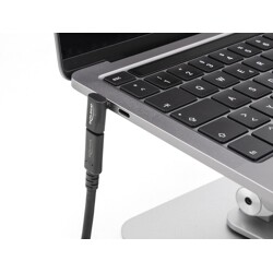 Adapter USB 40Gbps USB-C PD 3.0 100W męsko-żeński kątowy 8K 60Hz Delock 60056