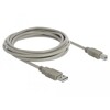 Przewód z wtykiem męskim USB 2.0 typ A - wtyk męski USB 2.0 typ B 3m Delock 82216
