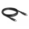 Kabel koncentryczny USB 4.0 40Gbps 1,2m USB PD 3.1 240W Delock 80009