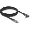 Kabel USB 20Gbps kątowy w lewo / w prawo USB PD 3.1 240W 2m Delock 81132