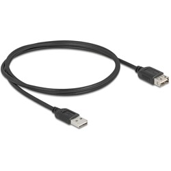 Przedłużacz USB 2.0 EASY USB typ A męski na EASY USB typ A żeński 1m Delock 81512 Przedłużacz USB 2.0 EASY USB typ A męski na EASY USB typ A żeński 1m Delock 81512