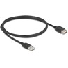 Przedłużacz USB 2.0 EASY USB typ A męski na EASY USB typ A żeński 1m Delock 81512