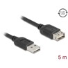 Przedłużacz USB 2.0 EASY USB typ A męski na EASY USB typ A żeński 5m Delock 81515