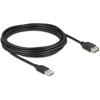 Przedłużacz USB 2.0 EASY USB typ A męski na EASY USB typ A żeński 5m Delock 81515