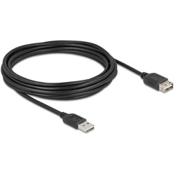Przedłużacz USB 2.0 EASY USB typ A męski na EASY USB typ A żeński 5m Delock 81515 Przedłużacz USB 2.0 EASY USB typ A męski na EASY USB typ A żeński 5m Delock 81515