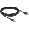 Przedłużacz USB 2.0 EASY USB typ A męski na EASY USB typ A żeński 5m Delock 81515