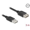 Przedłużacz USB 2.0 EASY USB typ A męski na EASY USB typ A żeński 3m Delock 81514
