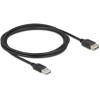 Przedłużacz USB 2.0 EASY USB typ A męski na EASY USB typ A żeński 2m Delock 81513