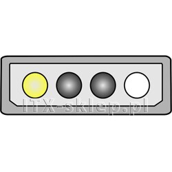 Kabel zasilający Molex - P4 męski-męski 30 cm