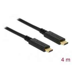 Kabel USB 2.0 typ C - typ C 4m PD 5A Delock 85206