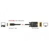 Kabel USB-C na VGA 3m czarny Delock 85263