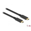 Kabel USB 3.1 10Gbps 2x typ C 1m PD 5A Delock 85531