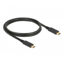 Kabel USB 3.1 10Gbps 2x typ C 1m PD 5A Delock 85531