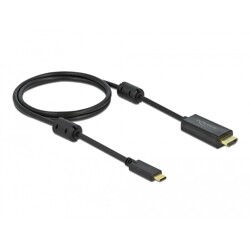 Aktywny kabel USB-C do HDMI - DP Alt Mode - 4K 60Hz 1m Delock 85969
