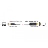 Kabel USB-C na HDMI 4K 30Hz 1m czarny Delock 85258