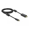 Aktywny kabel USB-C do HDMI - DP Alt Mode 4K 60Hz 2m Delock 85970