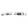 Kabel USB-C na HDMI 4K 60Hz 3m czarny Delock 85292