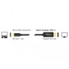 Kabel USB-C na DisplayPort męski - DP Alt Mode 4K 60Hz 2m czarny Delock 85256