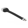 Płaski kabel wstążkowy FPC z USB-C do VGA - DP Alt Mode 13cm Delock 86730
