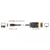 Kabel USB-C na VGA 1m czarny Delock 85261