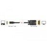 Kabel USB-C na VGA 2m czarny Delock 85262