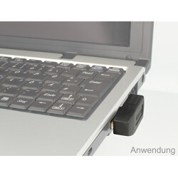 Adapter USB 3.0 A/A wtyk/gniazdo kątowy 90° poziomy Delock 65341