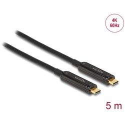Kabel video premium USB-C 4K 60Hz 5m Delock 84090
