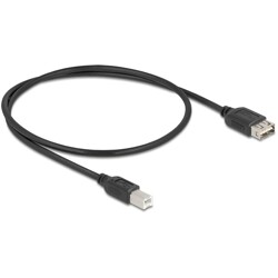 Kabel USB 2.0 USB typ B męski na EASY USB typ A żeński 50cm Delock 81529 Kabel USB 2.0 USB typ B męski na EASY USB typ A żeński 50cm Delock 81529