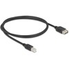 Kabel USB 2.0 USB typ B męski na EASY USB typ A żeński 1m Delock 81530
