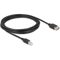Kabel USB 2.0 USB typ B męski na EASY USB typ A żeński 3m Delock 81532 Kabel USB 2.0 USB typ B męski na EASY USB typ A żeński 3m Delock 81532