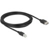 Kabel USB 2.0 USB typ B męski na EASY USB typ A żeński 3m Delock 81532