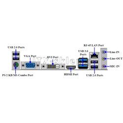 Jetway I61G-ITX Sandy Bridge LGA1155 DDR3 4xSATA 2xUSB 3.0