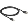 Kabel USB 2.0 USB typ B męski na EASY USB typ A żeński 2m Delock 81531
