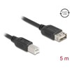 Kabel USB 2.0 USB typ B męski na EASY USB typ A żeński 5m Delock 81533