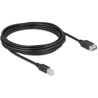 Kabel USB 2.0 USB typ B męski na EASY USB typ A żeński 5m Delock 81533