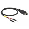Kabel rozdzielacz zasilający USB mini-B do 2x pin wtyk męski 30cm Delock 85414