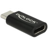 Adapter USB-C męsko-żeński zgodny z USB 40Gbps oraz Thunderbolt 3 i 4 Delock 65697