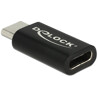 Adapter USB-C męsko-żeński zgodny z USB 40Gbps oraz Thunderbolt 3 i 4 Delock 65697